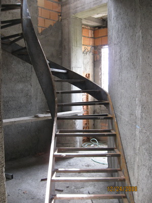 پله های فلزی